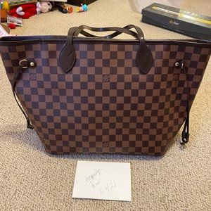 Neverfull MM Damier Ebene